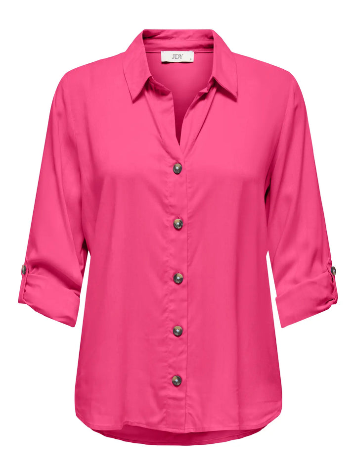 JDY Shocking Pink Laurel Shirt