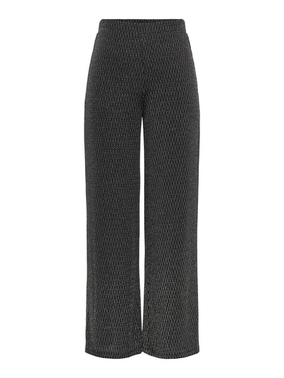 ONLY Silver Harlequin Glitter Trousers