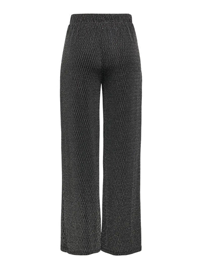 ONLY Silver Harlequin Glitter Trousers