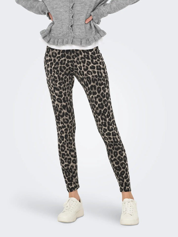 Taupe Leopard Charlotte Leggings