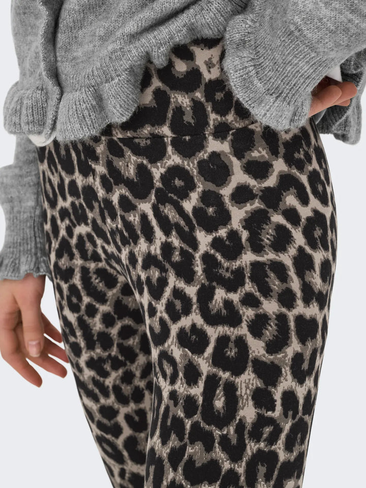 Taupe Leopard Charlotte Leggings