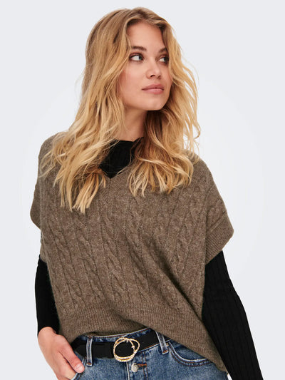 ONLY Caribou Melody Knit Vest