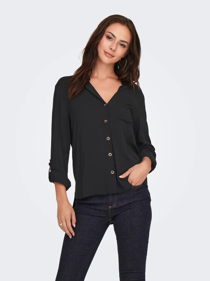JDY Black Laurel Shirt