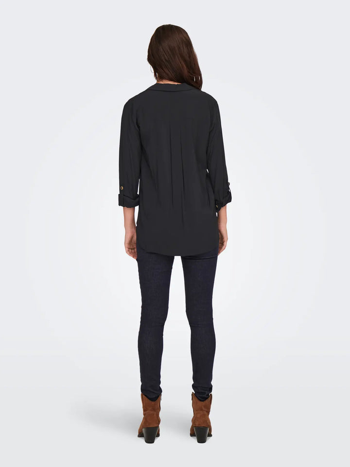 JDY Black Laurel Shirt