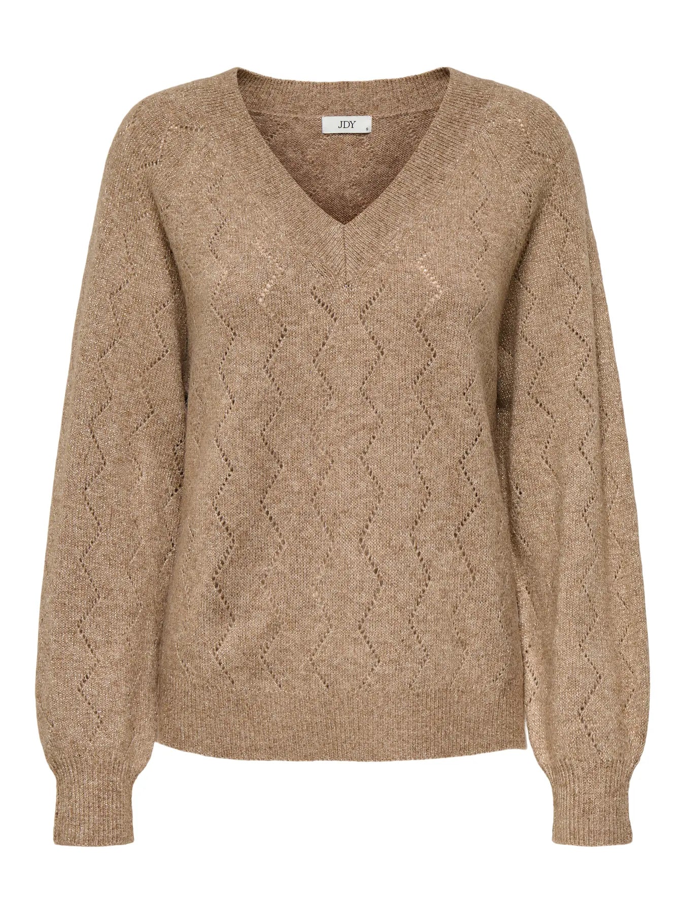 JDY Camel Aspen Knit