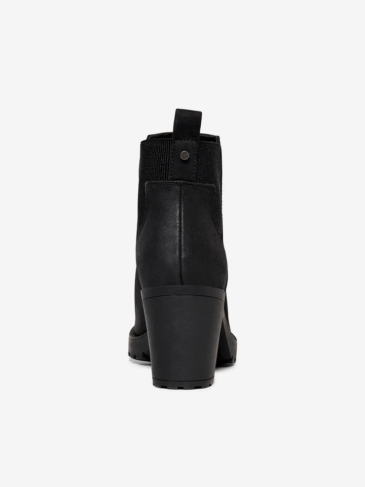 ONLY Black Heeled Ankle Boots