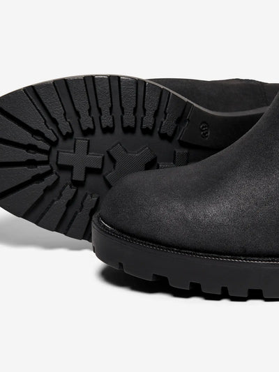 ONLY Black Heeled Ankle Boots