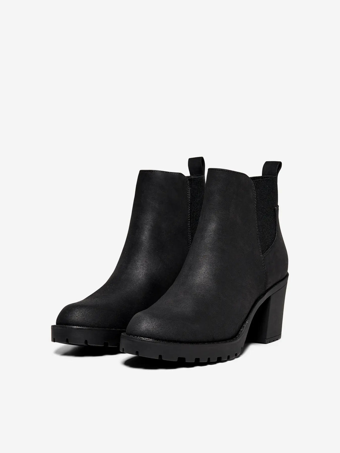 ONLY Black Heeled Ankle Boots