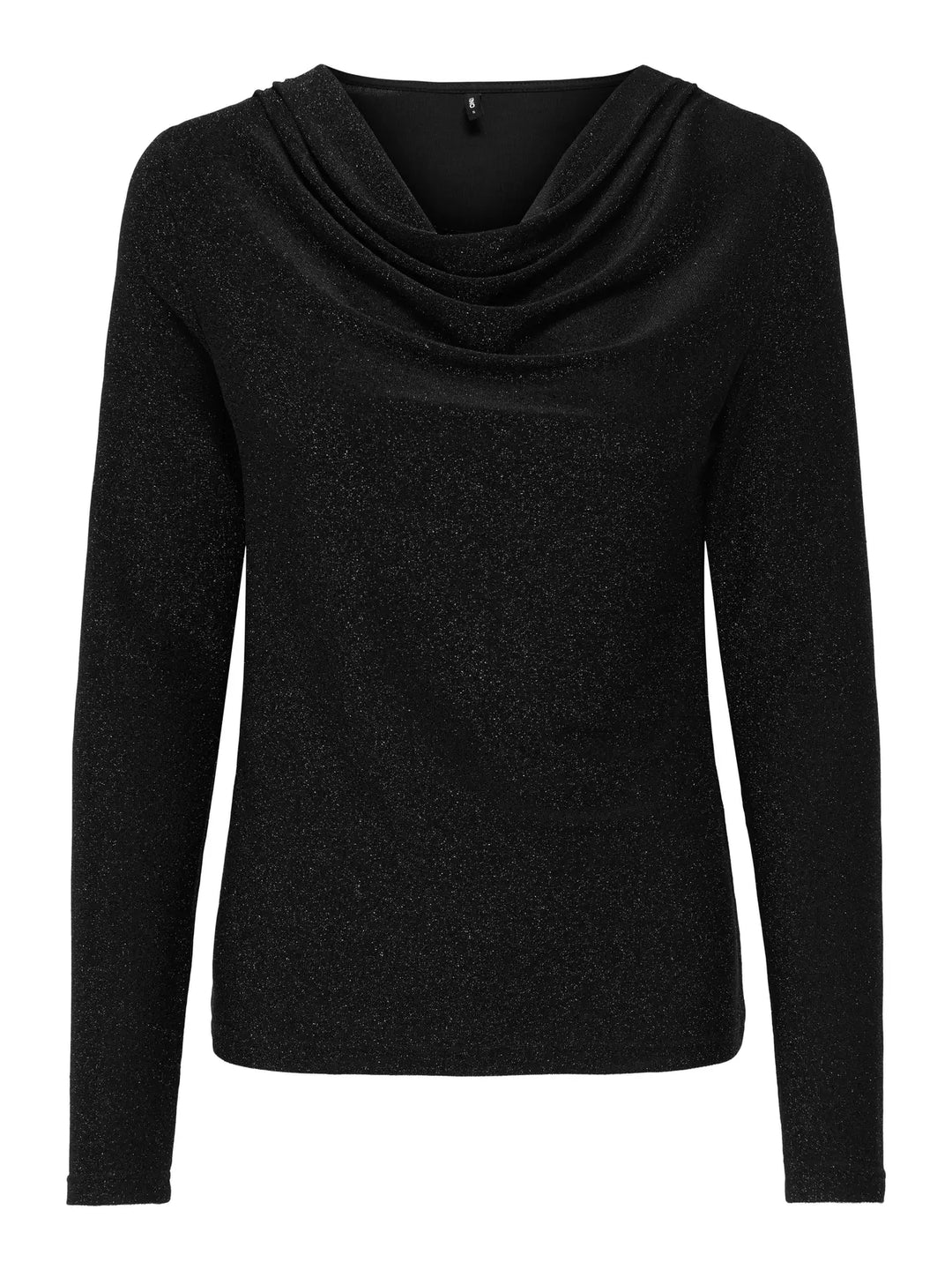 ONLY Black Glitter Cowl Neck Top
