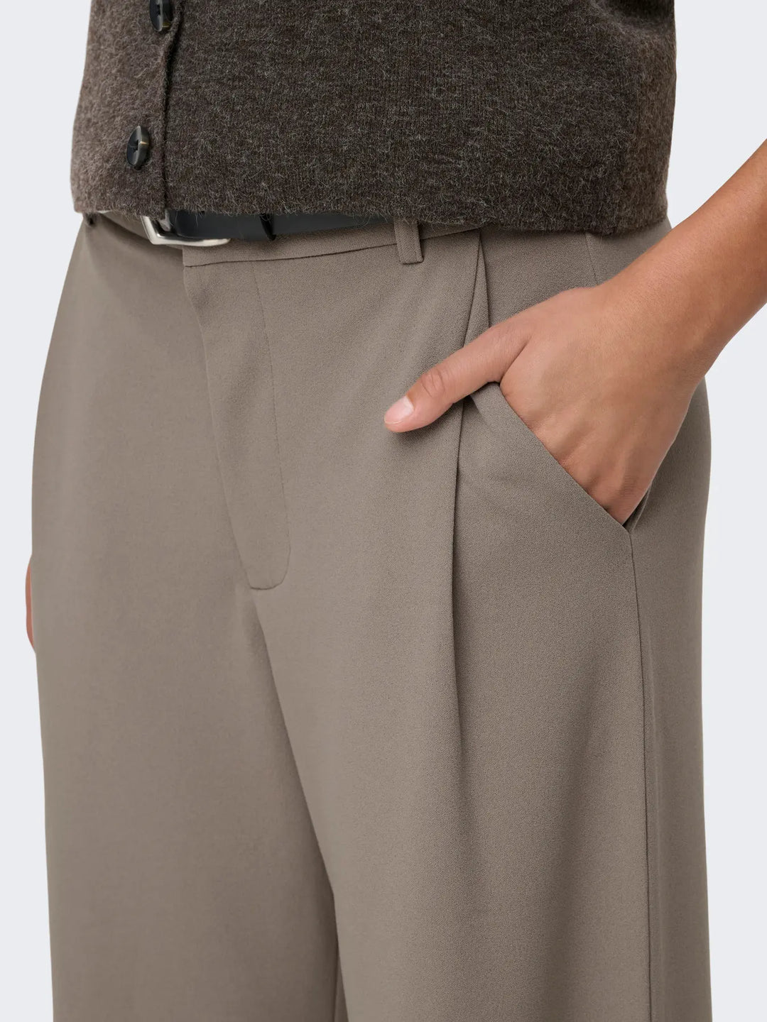 JDY Mink Stretchy Smart Trousers