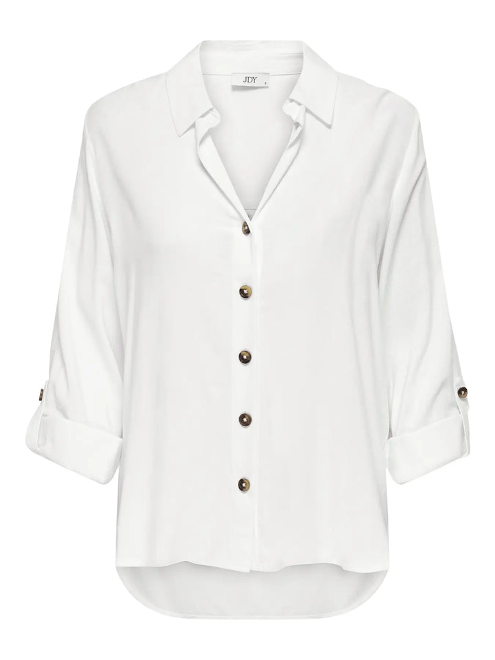 JDY White Laurel Shirt