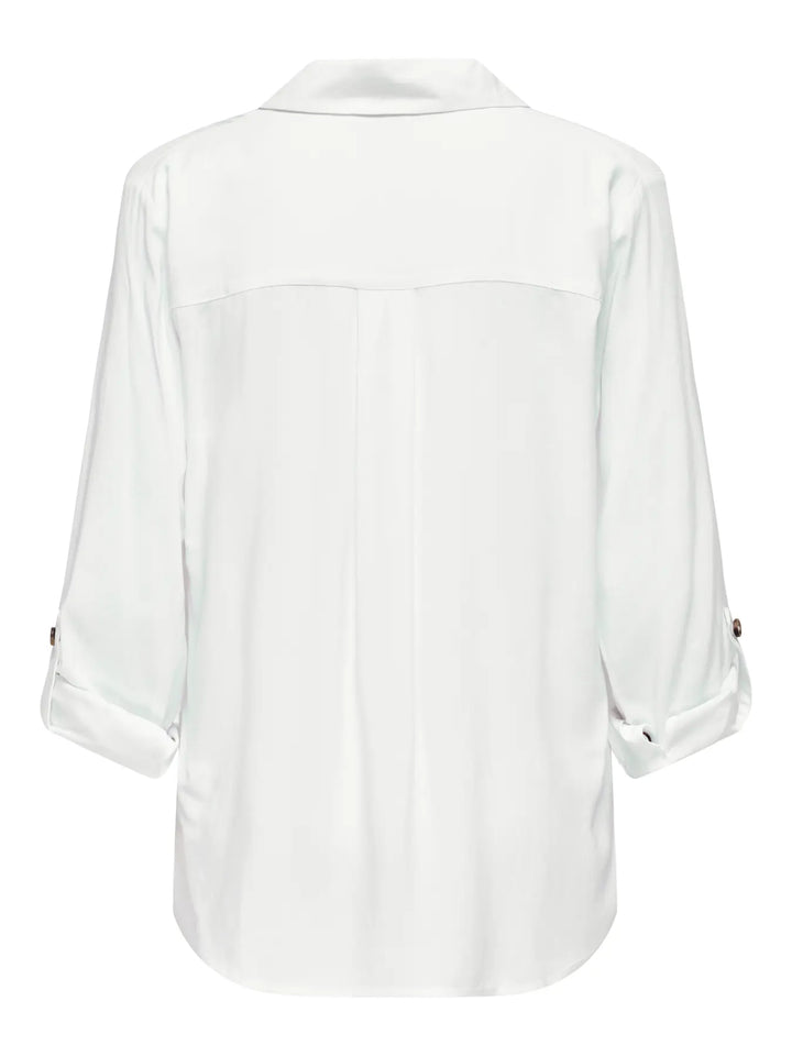 JDY White Laurel Shirt