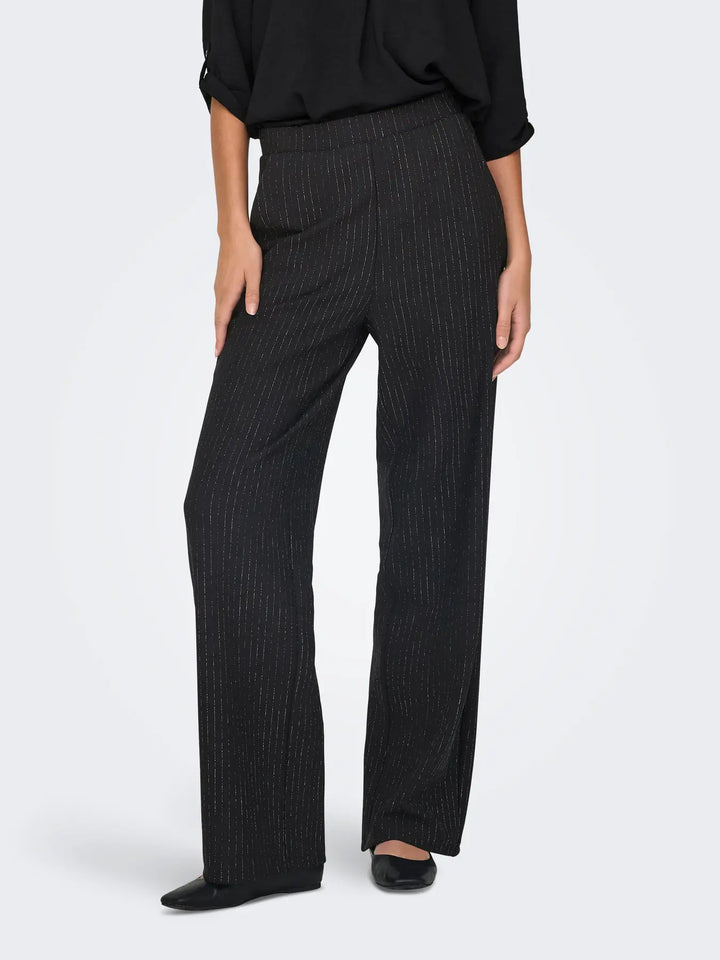 JDY Lurex Stripe Geggo Pants