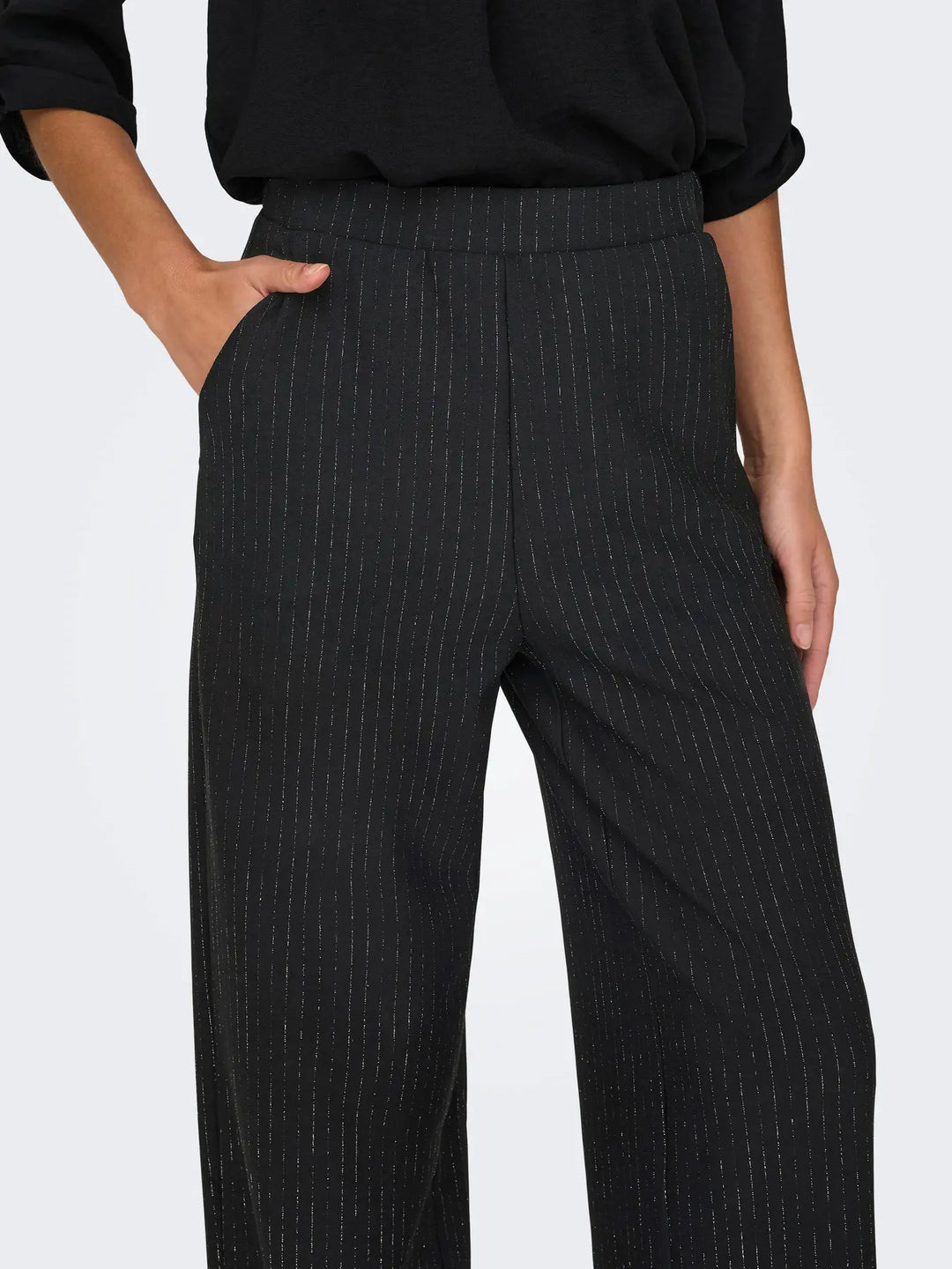 JDY Lurex Stripe Geggo Pants