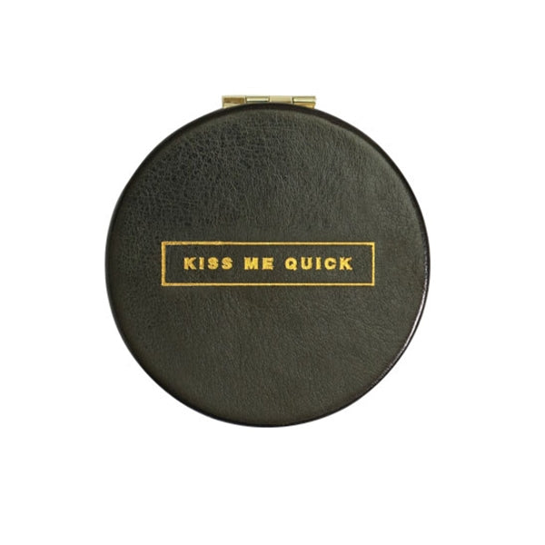 Red Lips Compact Mirror