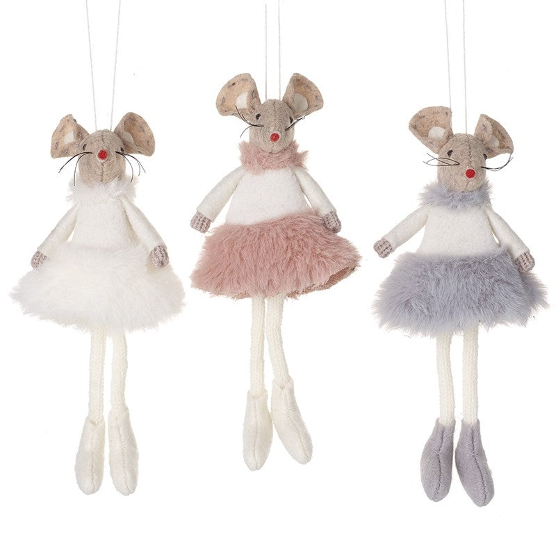 Hanging Mice Decoration