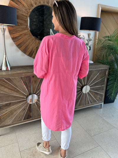 Suzy D Curve Pink Judith Shirt