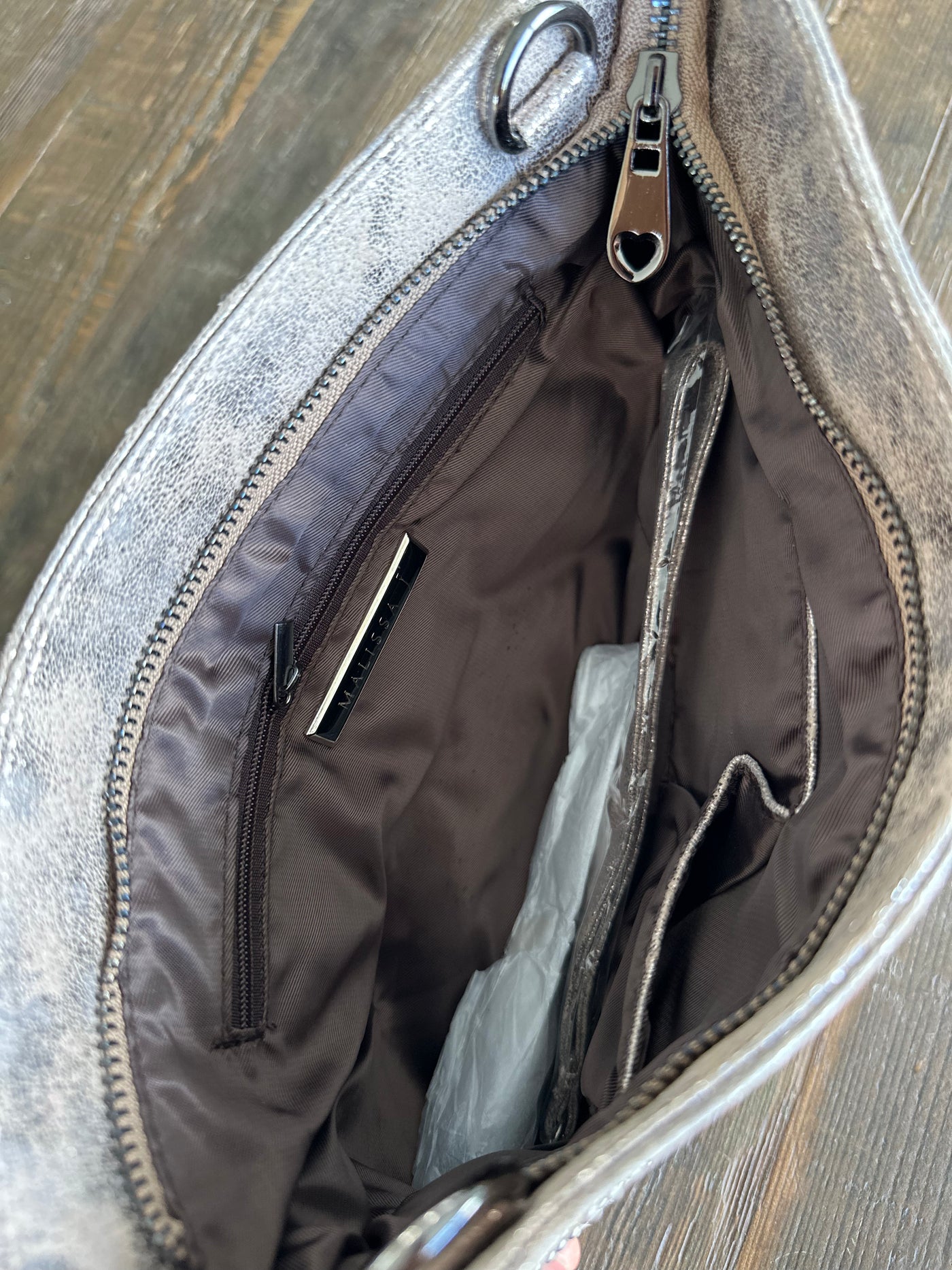 MJ Matt Gold Stud Clutch Bag DC Boutique