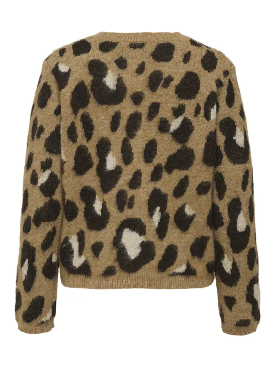 JDY Camel Leopard Cardy