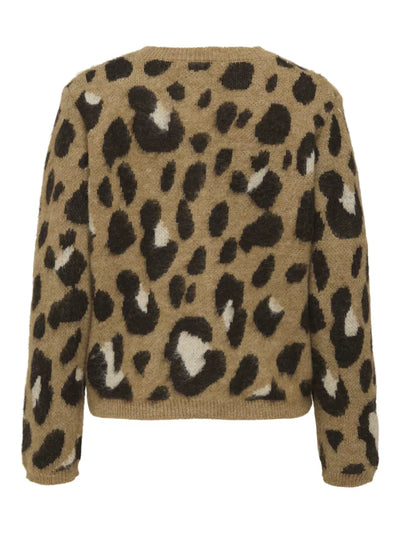 JDY Camel Leopard Cardy
