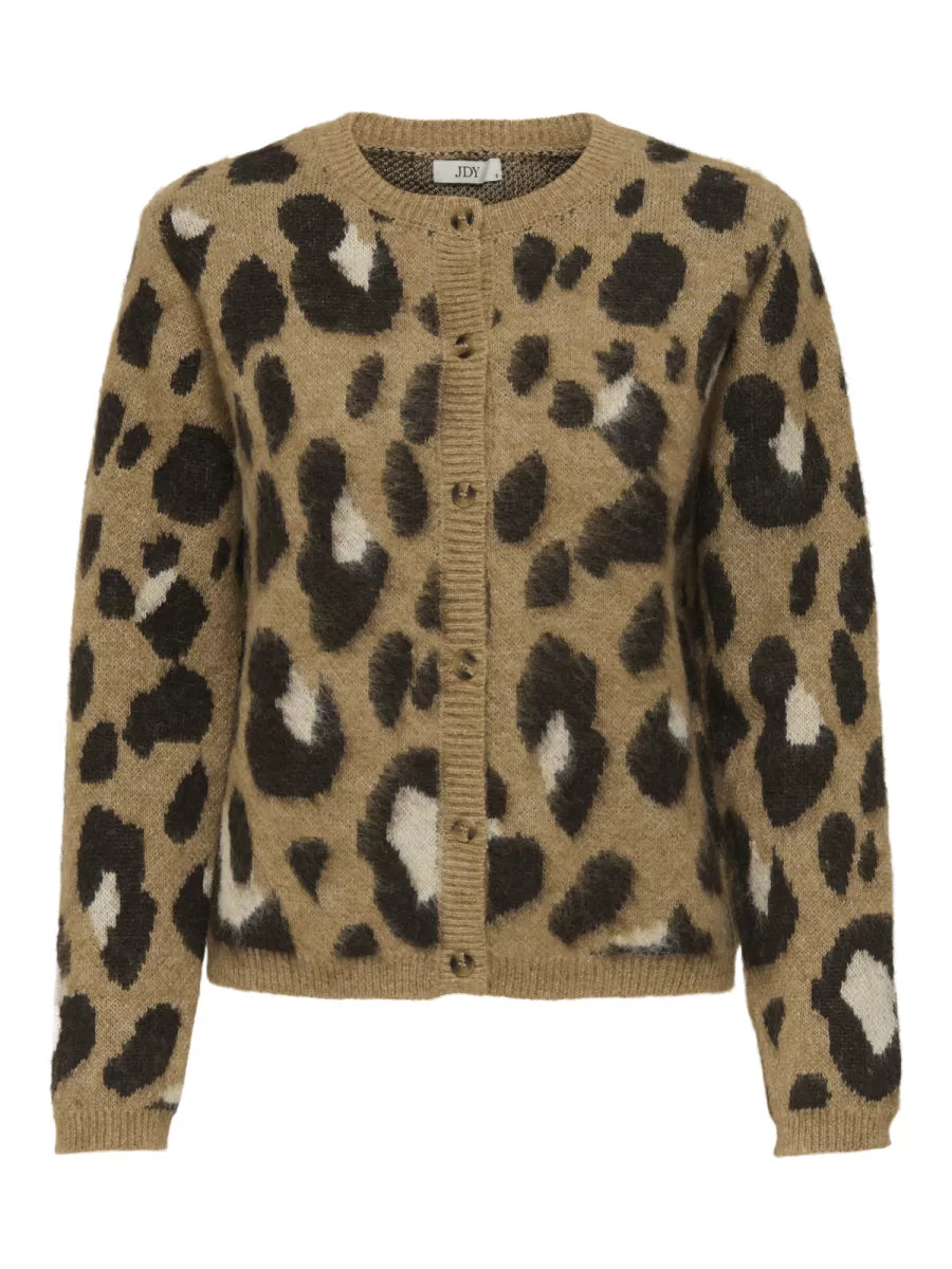 JDY Camel Leopard Cardy