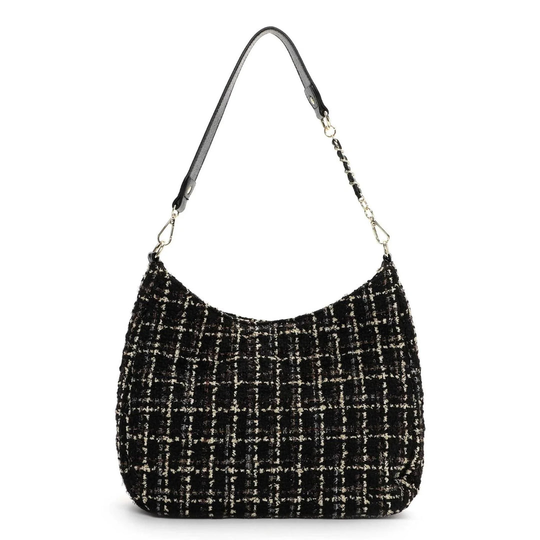 Black Boucle Hannelore Bag