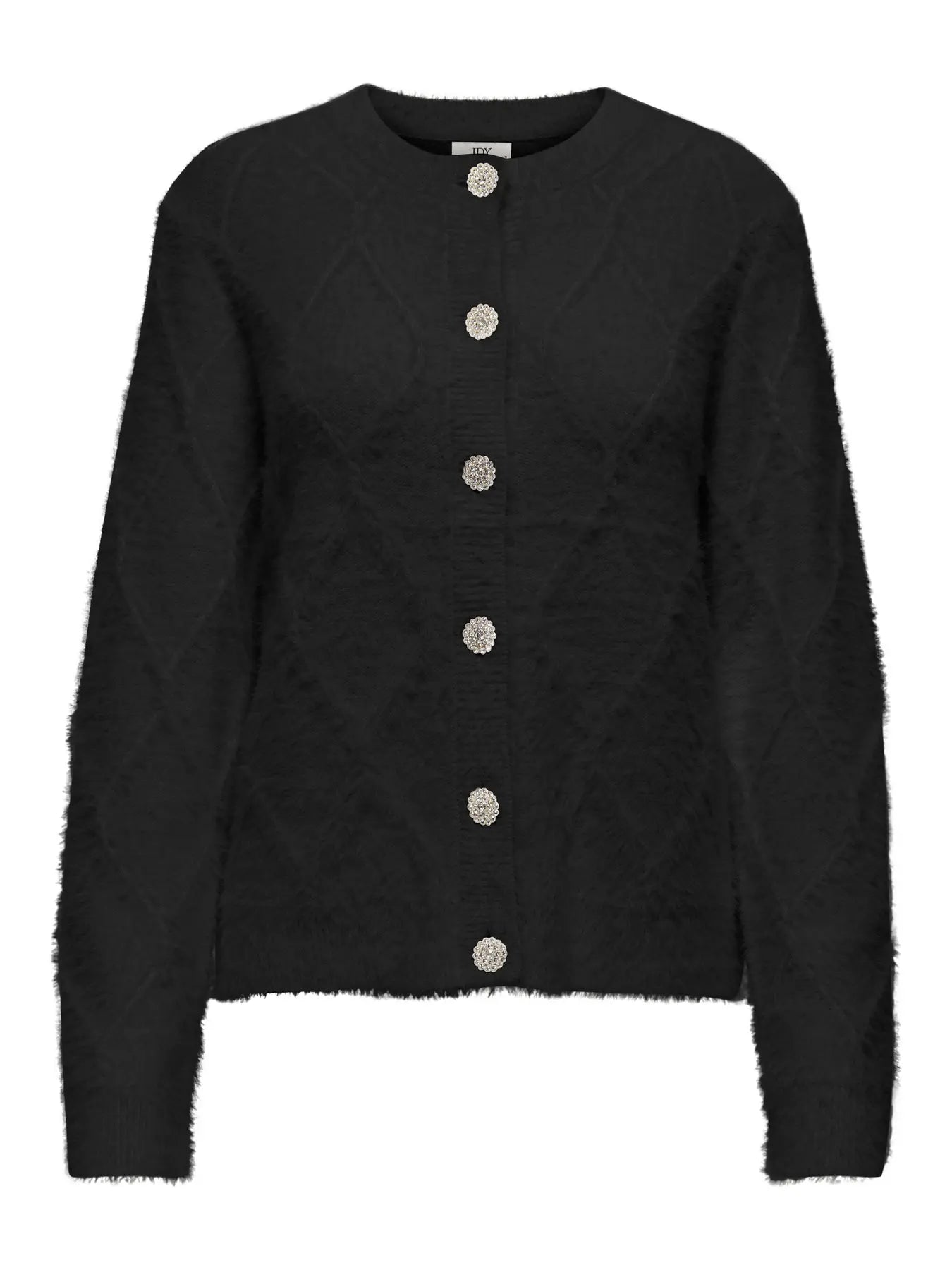 JDY Black Diamante Button Cardy