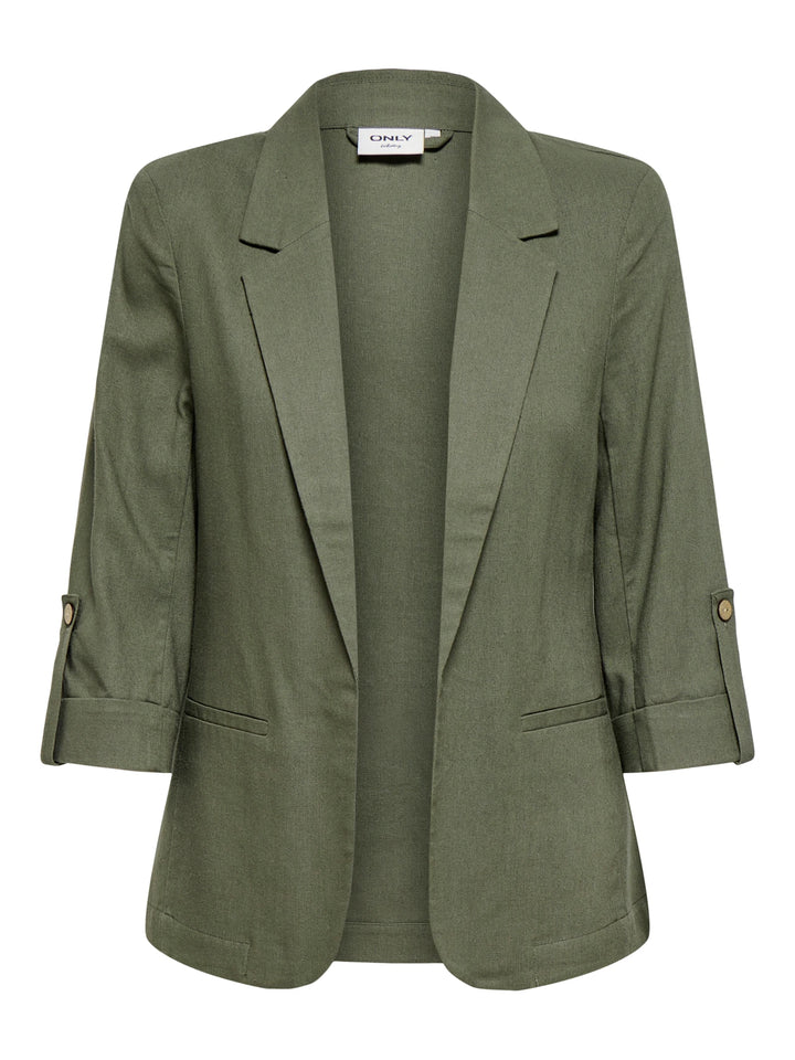 ONLY Khaki Goa Linen Jacket