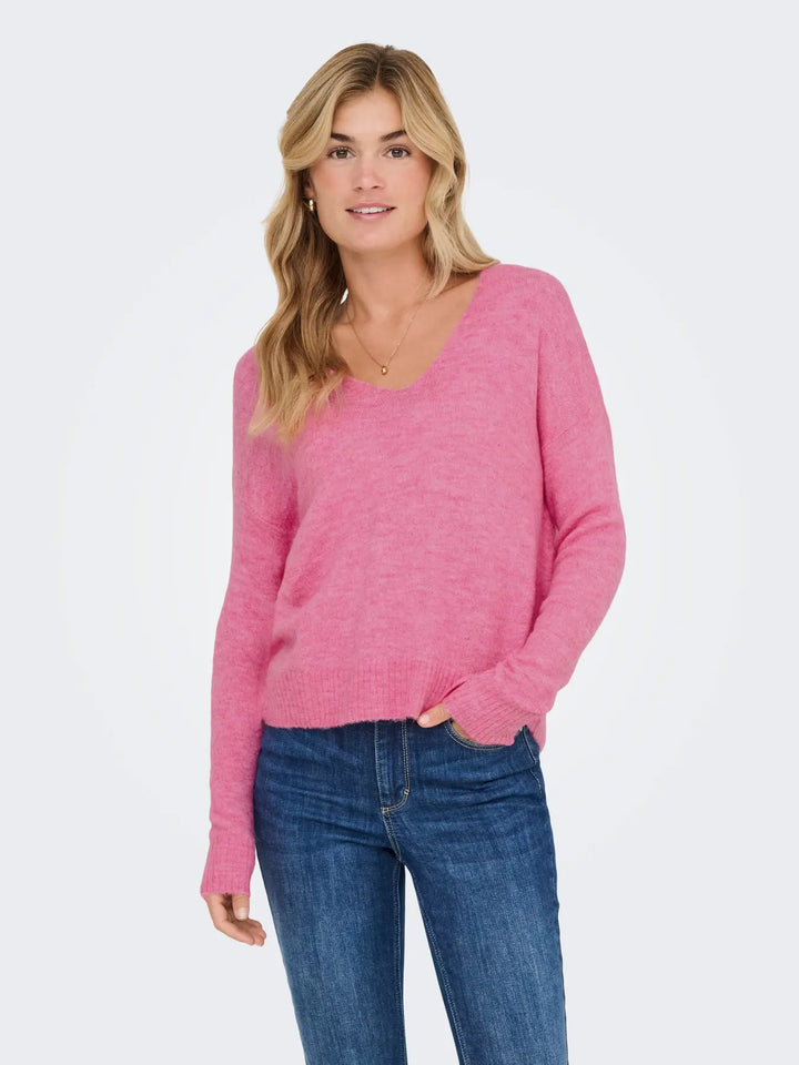 JDY Pink Elanora Knit