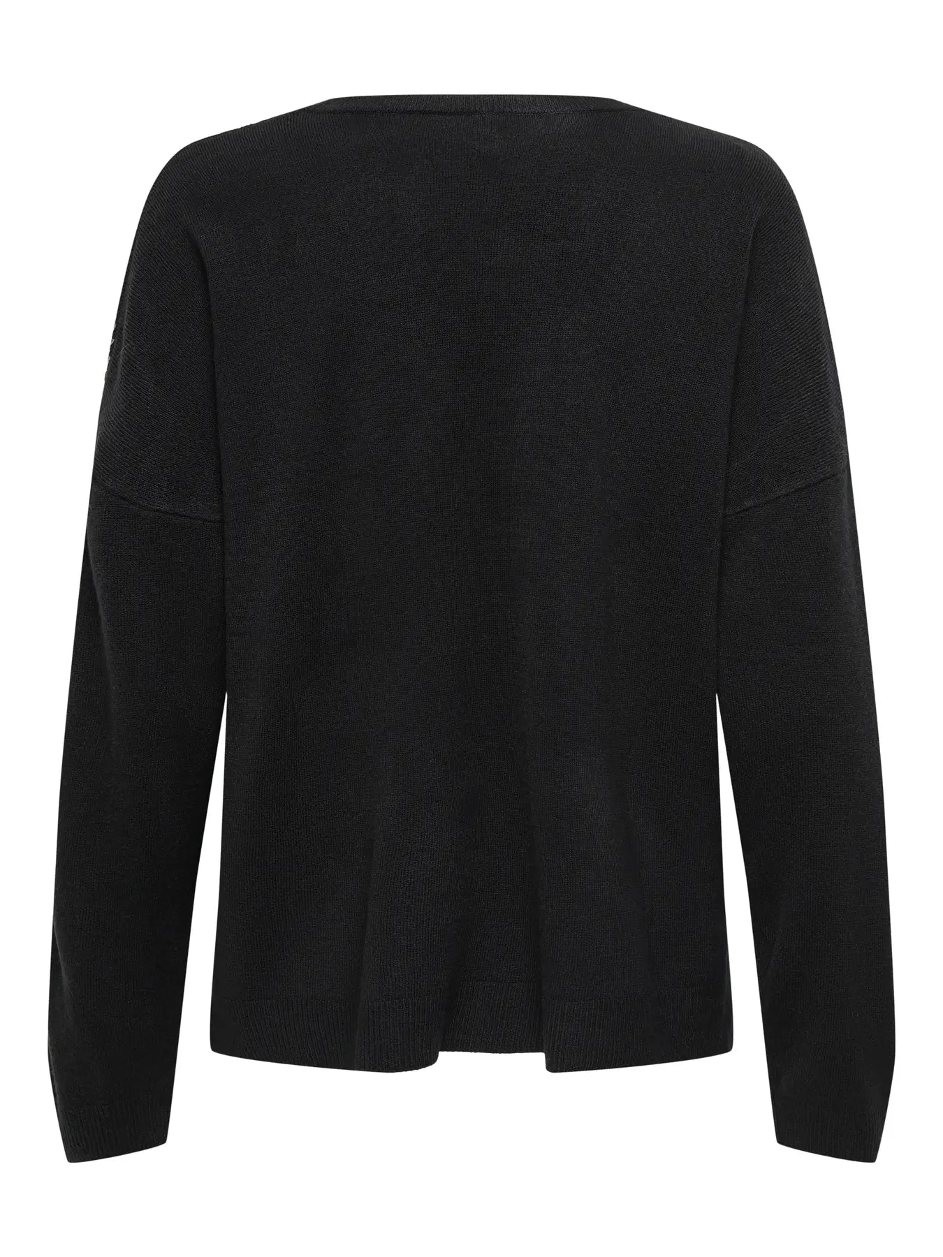 ONLY Black Sequin Shoulder Knit