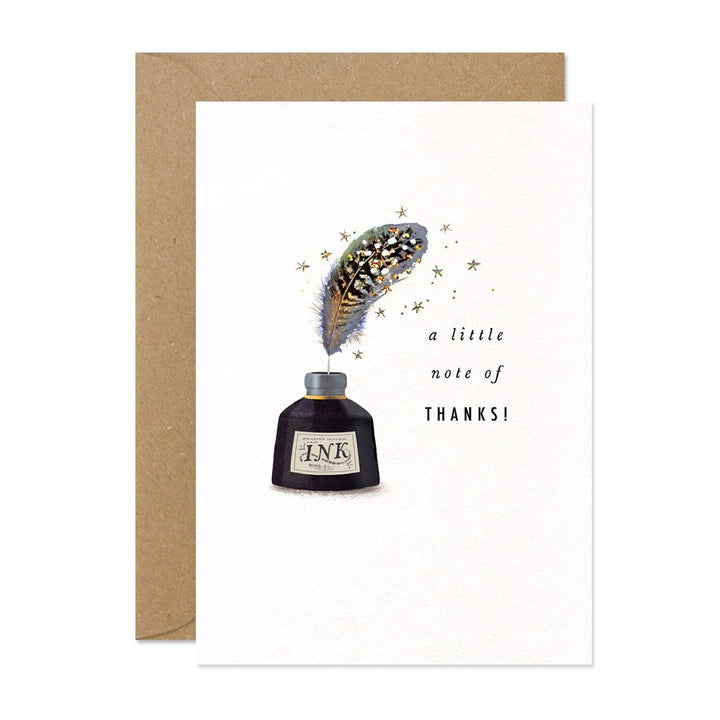 Little Note Of Thanks Card