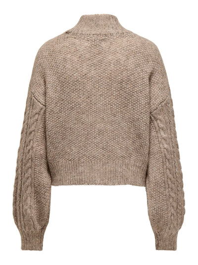 ONLY Chestnut Knit Ida Jumper