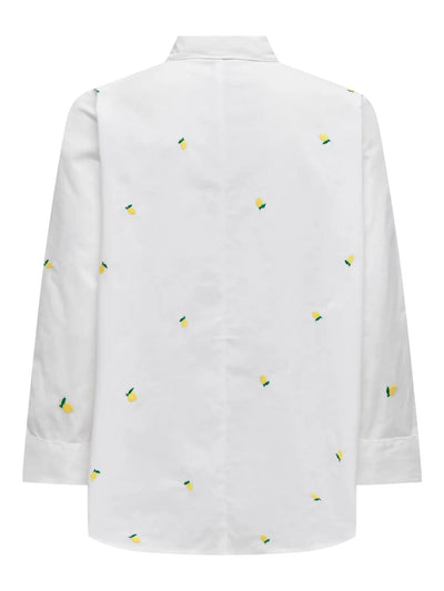 ONLY White & Yellow Lemons Shirt