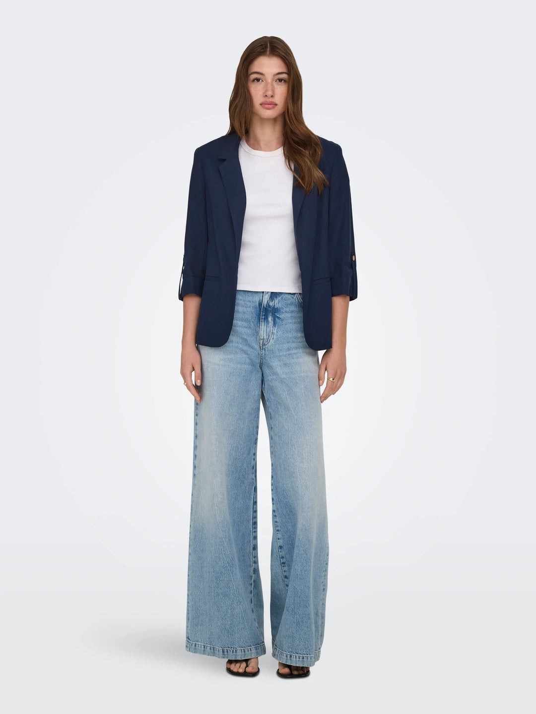 ONLY Navy Goa Linen Jacket