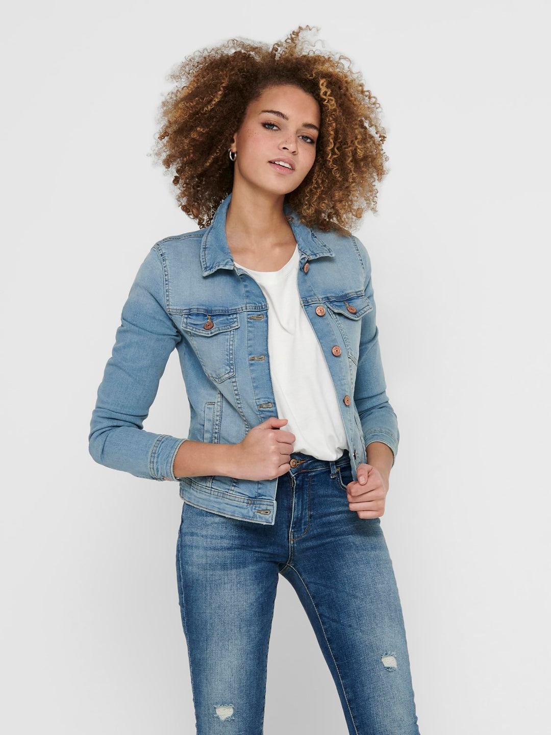 Tia Light Denim Jacket