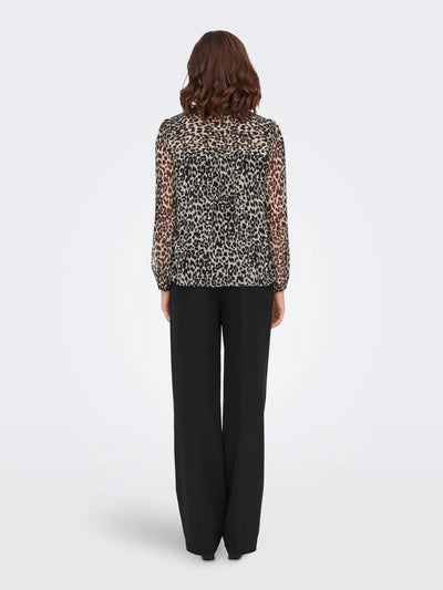 ONLY Leopard Ditsy Blouse