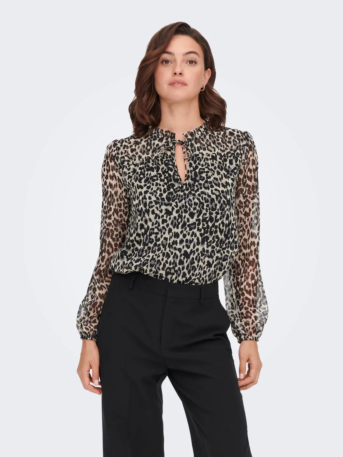 ONLY Leopard Ditsy Blouse