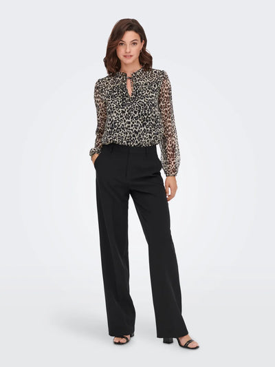 ONLY Leopard Ditsy Blouse