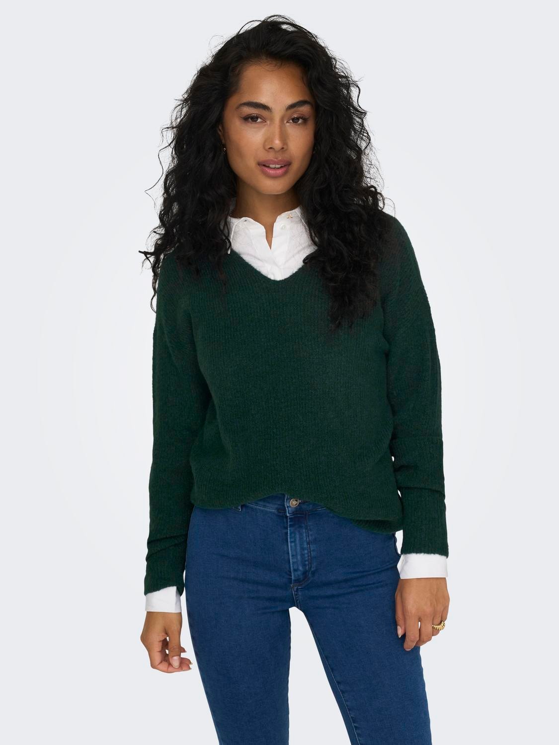 ONLY Forest Green Camilla Knit