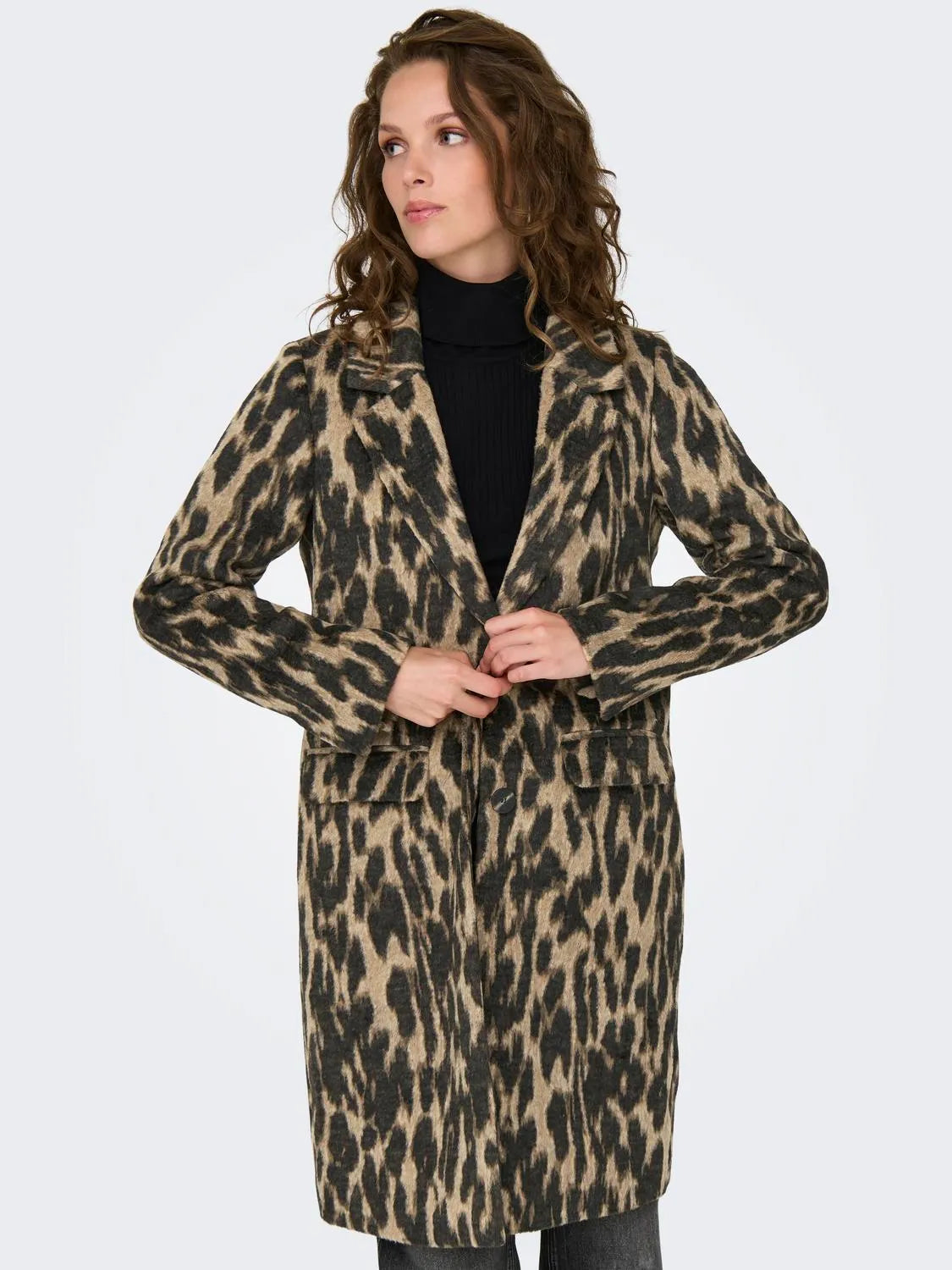 ONLY Leopard Valborg Coat