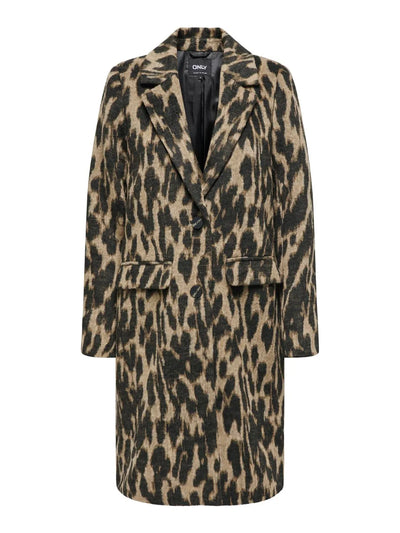 ONLY Leopard Valborg Coat