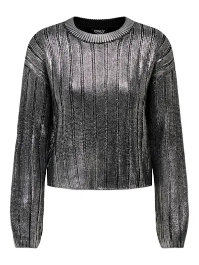 ONLY Silver Metallic Jumper