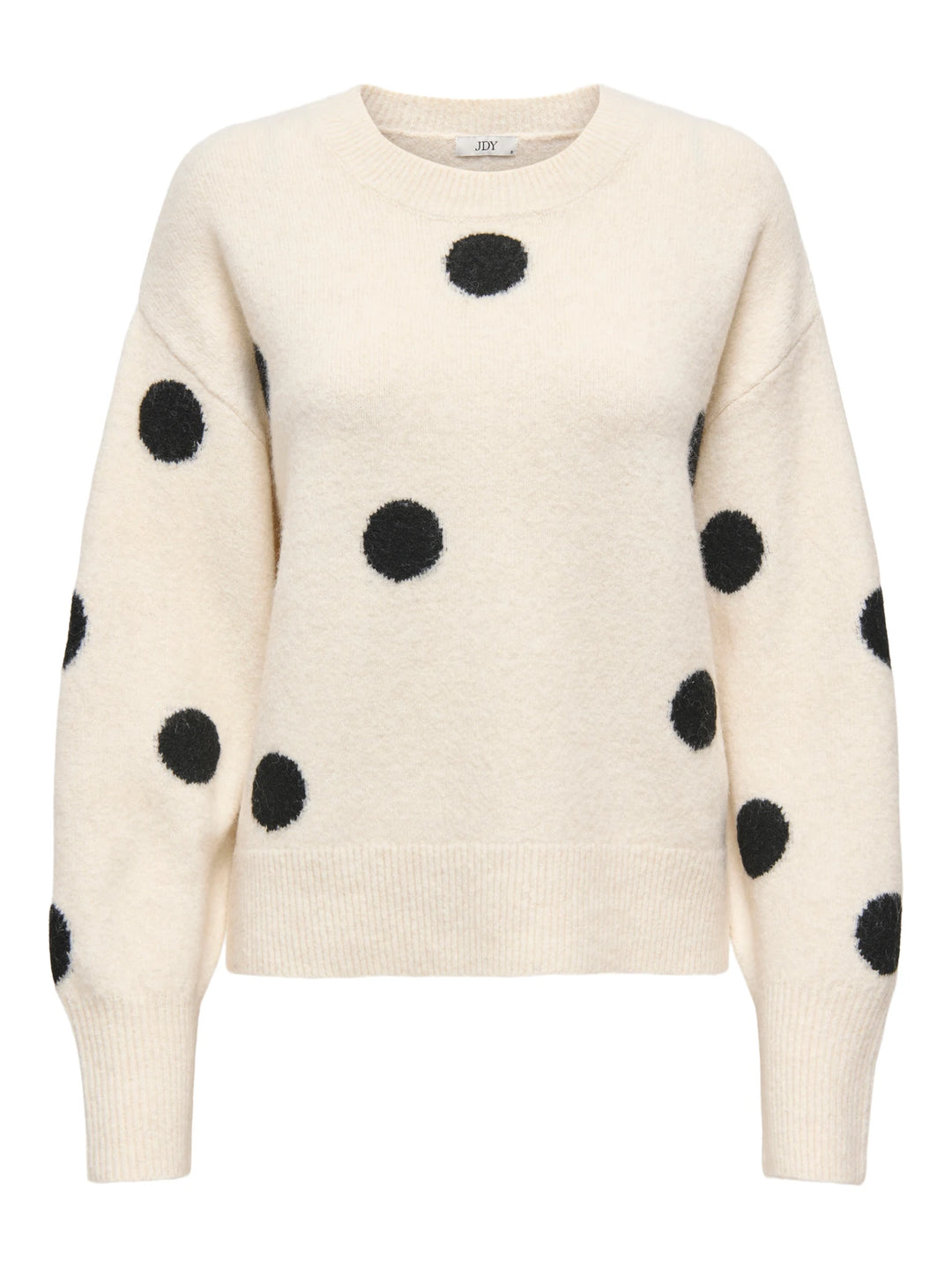 JDY Ecru Spotty Monica Jumper