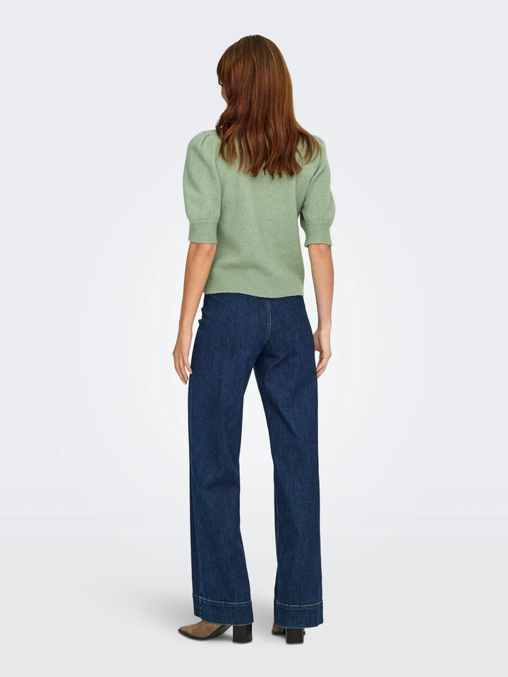 JDY Green Pearl Rue Jumper