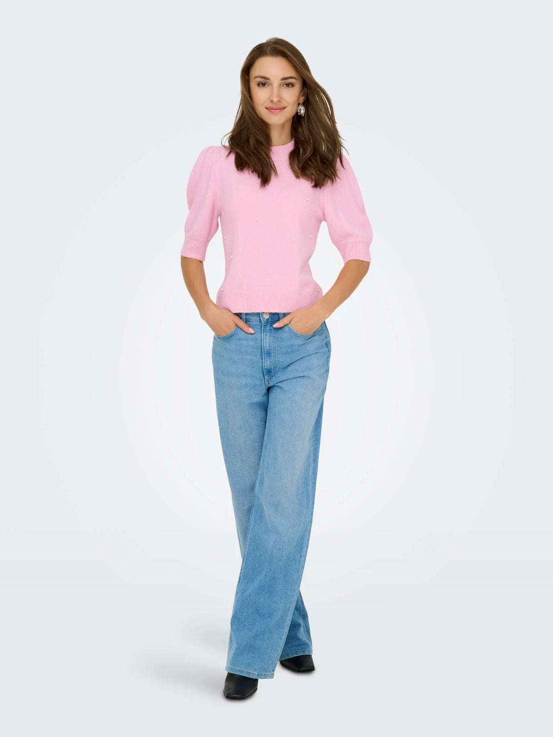 JDY Pink Pearl Rue Jumper
