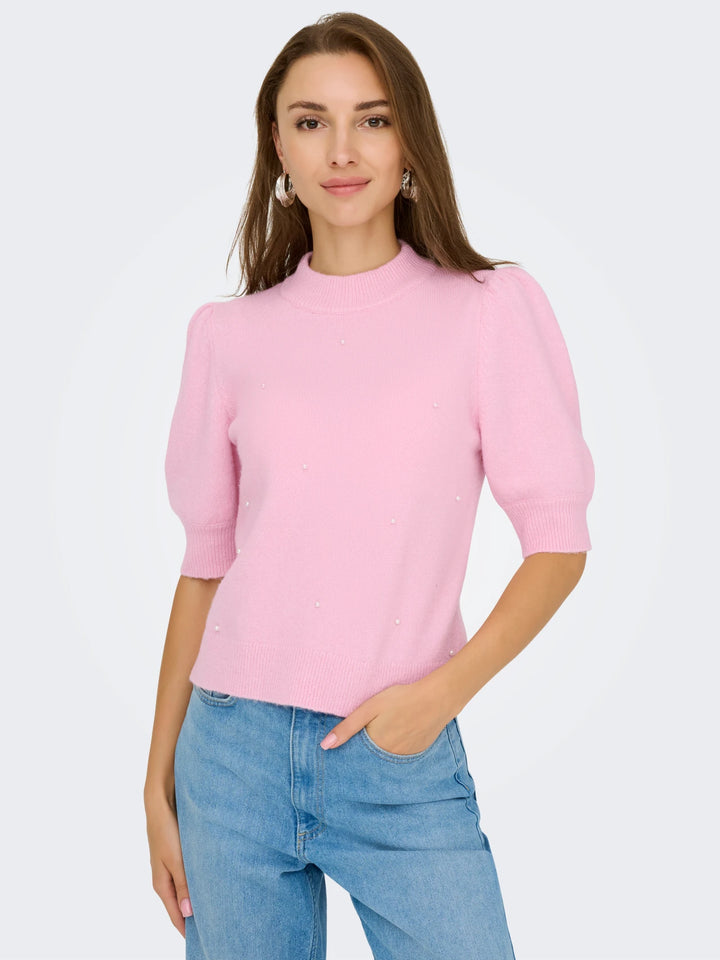 JDY Pink Pearl Rue Jumper