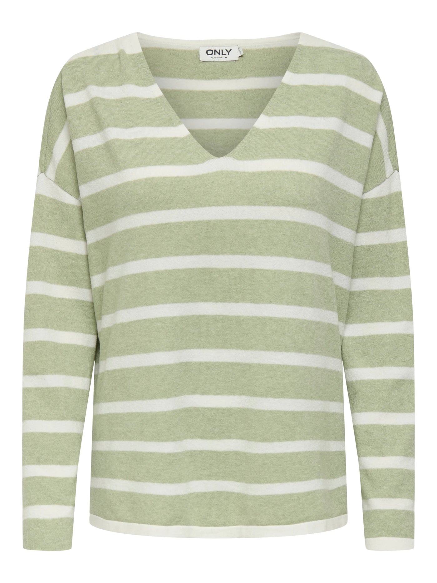ONLY Sage Stripe Amalio Knit