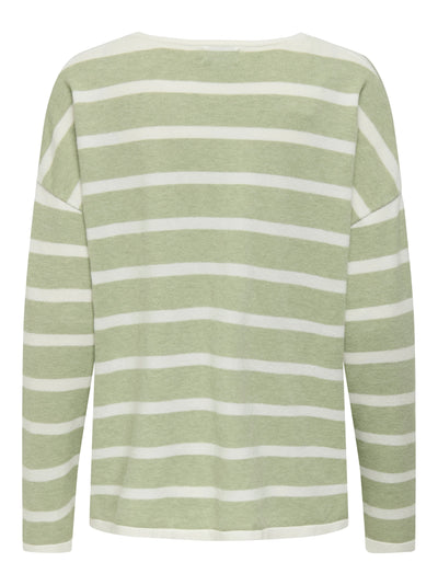 ONLY Sage Stripe Amalio Knit