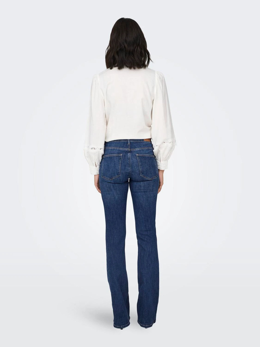 ONLY Dark Denim Flared Jeans