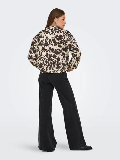 ONLY Cow Print Hallie Jacket